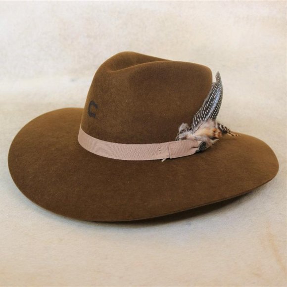 Charlie 1 Horse Highway Felt Western Hat- Acorn - Picture 7 of 7